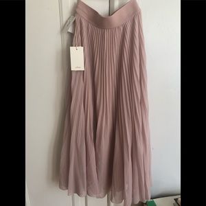 Aritzia (Wilfred) Pink Long Skirt - XS